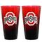 The Memory Company 16oz. NCAA Ombre Pint Glasses, 2ct.